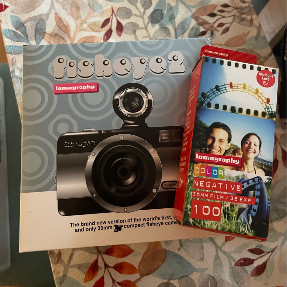 Lomography fisheye 2 w/3 rolls of film
